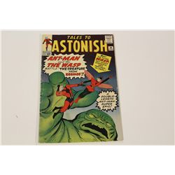 TALES TO ASTONISH #44 (1963) KEY ISSUE, ORIGIN & 1ST APP. THE WASP, CLASSIC COVER.
