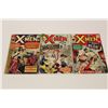 Image 1 : X-MEN #5, 6 & 7 (1964) MAGNETO STORIES. LOWER GRADE COPIES, ALL COMPLETE. SOLID BOOKS.