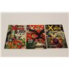 Image 1 : X-MEN #23, 24 & 25 (1966) 3 EARLY X-MEN. SOLID MID GRADE AVERAGE, GLOSSY, TIGHT & SUPPLE. VERY