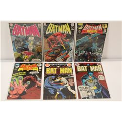 BATMAN #222-253 (1970-73) LARGE BRONZE AGE RUN OF 13 BATMAN CLASSICS! INCLUDES #222