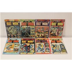 BATMAN #254-261 100 PAGE GIANTS SET (1974-75) COMPLETE 100 PAGE SPECTACULAR BRONZE RUN!