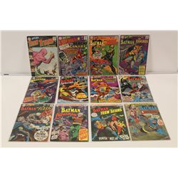 BRAVE AND THE BOLD #60-86 (1965-69) SILVER AGE RUN OF 12 ALL DIFFERENT ISSUES.