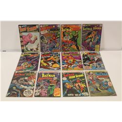 BRAVE AND THE BOLD #60-86 (1965-69) SILVER AGE RUN OF 12 ALL DIFFERENT ISSUES.