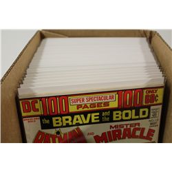 BRAVE AND THE BOLD #112-200 (1974-83) LARGE BRONZE RUN OF 53 DIFFERENT ISSUES,