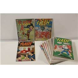 FLASH #142-216 + 80 PAGE GIANT #9 (1964-72) LARGE 28 ISSUE SILVER/ EARLY BRONZE RUN OF FLASH, NO