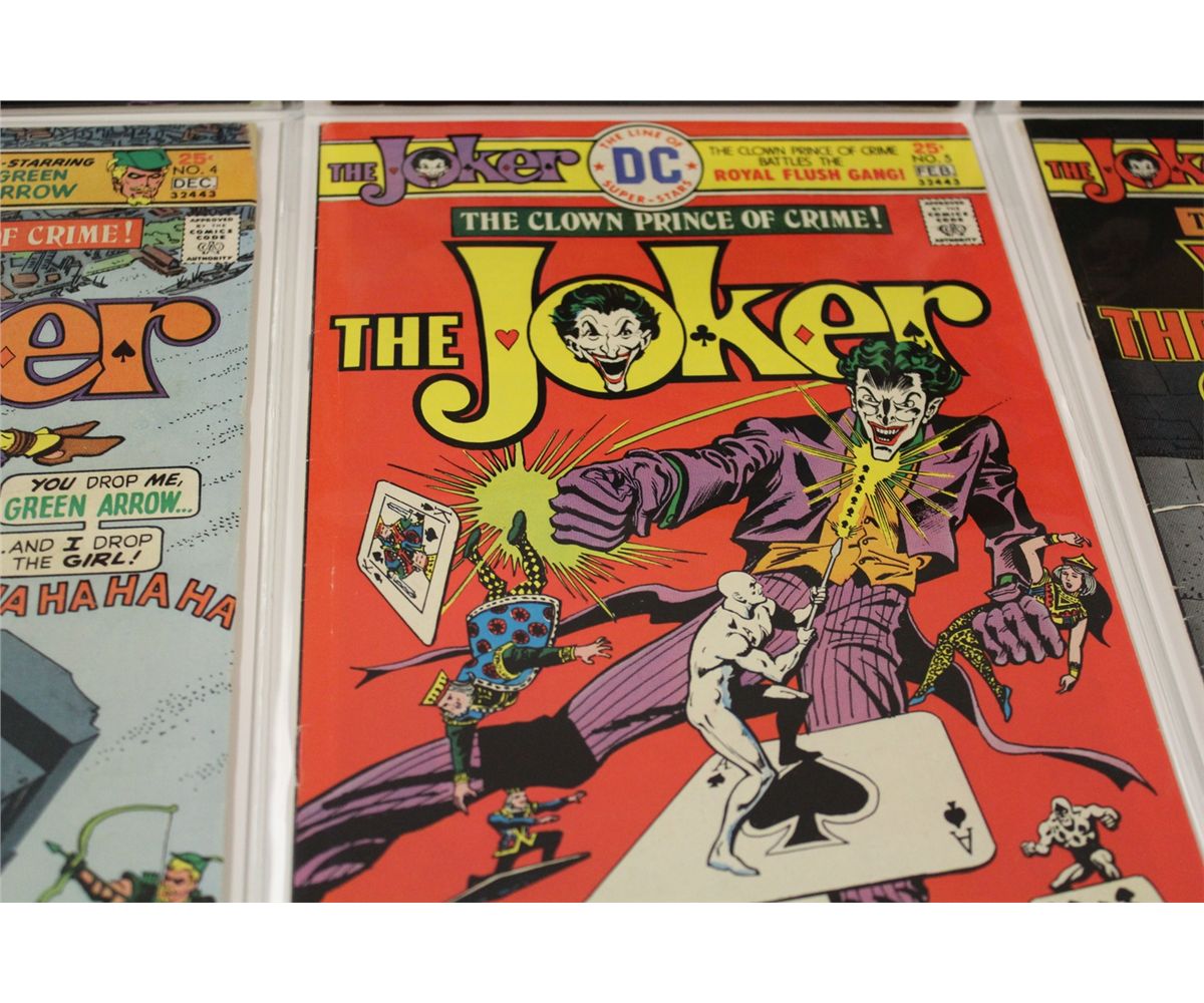 JOKER #1-9 COMPLETE SET (1975-76) EVERY ISSUE FROM THE BRONZE AGE SOLO ...