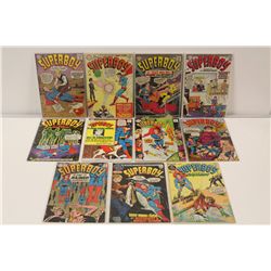 SUPERBOY #106-171 (1963-71) RUN OF 11 SILVER AGE ISSUES, NO DUPLICATES. INCLUDES KEY ISSUE #147 -