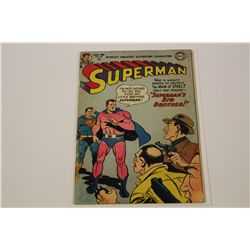SUPERMAN #80 (1953) CLASSIC GOLDEN AGE SUPERMAN. LOWER MID TO MID GRADE COPY, STRUCTURALLY SOUND