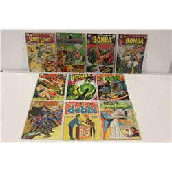 SILVER AGE DC GENRE BOOKS RUNS & TITLES (1960'S) LARGE LOT OF 28 DC 12 CENT GENRE BOOKS, NO