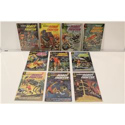 MAGNUS ROBOT FIGHTER & TUROK RUNS (1960'S/ 70'S) AWESOME PAINTED COVERS, INCLUDES MAGNUS #23-UP