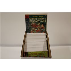 VINTAGE WALT DISNEY FUNNY COMICS SHORT BOX (1950'S-80'S) FULL SHORT BOX, NO DUPLICATES. INCLUDES