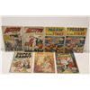Image 1 : 7 GOLDEN AGE CANADIAN EDITIONS (BELL PUBLISHING) (1940'S/ 50'S) INCLUDES ACTIVE COMICS #102 & 103,