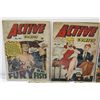 Image 2 : 7 GOLDEN AGE CANADIAN EDITIONS (BELL PUBLISHING) (1940'S/ 50'S) INCLUDES ACTIVE COMICS #102 & 103,