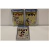 Image 1 : CGC LITTLE DOT #61, 79 & 80 CGC 9.6 (NM+) FILE COPIES RUN (1960-62) ALL 3 ISSUES ARE CGC GRADED 9.6
