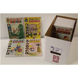 RICHIE RICH RICHES #1-59 HIGH GRADE FILE COPY SET (1972-82) COMPLETE 11 YEAR LONG BRONZE SET (MINUS