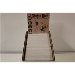 RICHIE RICH BRONZE AGE RUNS & TITLES SHORT BOX (1970'S) NO DUPLICATES, SHORT BOX FULL OF VINTAGE
