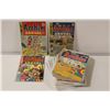 Image 2 : VINTAGE ARCHIE COMICS RUNS & TITLES LONG BOX (1960'S-80'S) SILVER & BRONZE AGE LONG BOX FULL OF