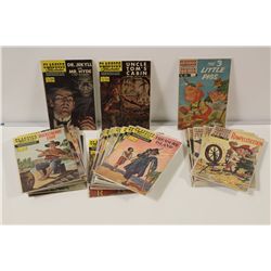 CLASSICS ILLUSTRATED #13-162 +  CLASSICS ILLUSTRATED JUNIOR #506(#6)-530 (1960"S) LARGE SILVER  AGE