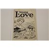 Image 2 : 4 ORIGINAL ART JOE SIMON ROMANCE COVER-STATS (1 SIGNED) (1950'S/ 60'S) FROM THE LATE COMIC LEGEND