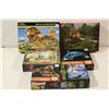 Image 3 : 68 PUZZLES MOST UNOPENED - A LARGE LOT OF VARIOUS PUZZLES RANGING FROM 500-2500 PIECES. INCLUDES AN