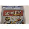 Image 2 : MOTOR CITY COMICS #1 CGC 6.0 (FN) (1ST PRINT) (1969) CLASSIC SILVER AGE UNDERGROUND, R. CRUMB COVER,