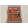 Image 1 : PLAYBOY VOL. 1 #4 CGC 4.0 (VG) (1954) WITH WHITE PAGES & 60 YEARS OLD, THIS IS THE 4TH ISSUE EVER