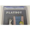 Image 2 : PLAYBOY VOL. 1 #7 CGC 8.5 (VF+) (1954) WITH WHITE PAGES & 60 YEARS OLD, THIS IS THE 7TH ISSUE EVER
