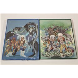 VINTAGE ELFQUEST LIMITED EDITION HARDCOVERS (1981) FROM DONNER PUBLISHING, THESE GORGEOUS SLIPCASE