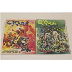 VINTAGE ELFQUEST STARBLAZE EDITIONS BOOKS 1 & 2 (1981) ATTRACTIVE 32 YEAR OLD TRADES WITH