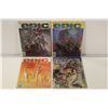 Image 2 : EPIC ILLUSTRATED #1-34 COMPLETE SET (1980-86) EVERY ISSUE OF THE  BRONZE/ COPPER ADULT FANTASY SET