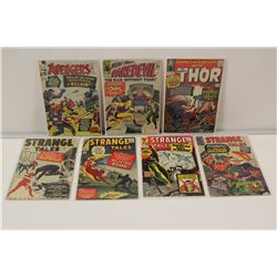 MARVEL SILVER AGE MIX OF 4 TITLES EARLY NUMBERS (1963-65) INCLUDES AVENGERS #15, DAREDEVIL #3,