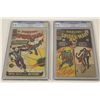 Image 1 : AMAZING SPIDER-MAN #36 CGC 3.5 (VG-) & #37 CGC 4.0 (VG) (1966)  #36 - OFF-WHITE TO WHITE PAGES, #37