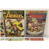 Image 4 : AVENGERS #101-122 (1972-74) EARLY BRONZE RUN OF 11 ALL 20 CENT COVER ISSUES! INCLUDES #101-104, 106