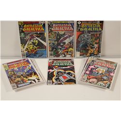 BATTLESTAR GALACTICA COMPLETE SET (MARVEL) (1979-81) EVERY BRONZE AGE ISSUE FROM THE TV SCI-FI