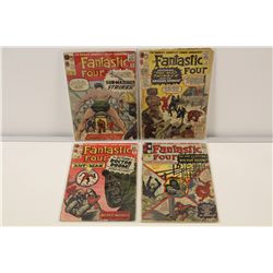 FANTASTIC FOUR #14, 15, 16 & 17 (1963) SILVER AGE RUN OF 4 EARLY FF'S - #16 - 1ST ANT-MAN X-OVER,