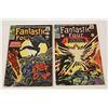 Image 1 : FANTASTIC FOUR #52 & 53 (1966) MAJOR MARVEL KEYS - #52 - 1ST APP. BLACK PANTHER, #53 - ORIGIN & 2ND