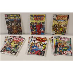 INFINITY GAUNTLET/ WAR/ CRUSADE (THANOS) #1-6 COMPLETE SERIES (1991-93) ALL THREE CLASSIC INFINITY