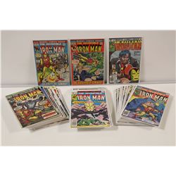 IRON MAN #45-150 + ANNUALS #3, 5 & 6 (1972-81) LARGE BRONZE AGE RUN OF 42 ISSUES, NO DUPLICATES!