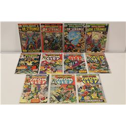 MARVEL PREMIERE #3-46 (1972-79) LARGE BRONZE RUN OF 22 ISSUES, NO DUPLICATES! INCLUDES #3 - DR.