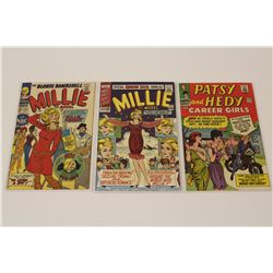 MARVEL SILVER AGE ROMANCE LOT HIGH GRADE (1965-67) INCLUDES MILLIE THE MODEL #149 & ANNUAL #4 +