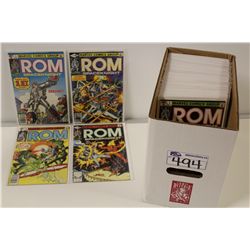 ROM #1-75 + ANNUAL #1-4 COMPLETE SET (1979-86) EVERY ISSUE FROM THE 8 YEAR LONG  BRONZE & COPPER AGE