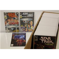 STAR TREK 3 NEAR COMPLETE SERIES + EXTRAS LONG BOX (1989-94) INCLUDES STAR TREK (DC) (1989) #1-61