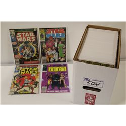 STAR WARS #1-107 DUPLICATES & RUN SHORT BOX (1977-86) SHORT BOX FILLED WITH A LARGE STAR WARS RUN +