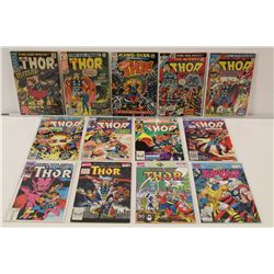 THOR ANNUALS #2-10, 13-14 &16-17 (1966-92) LARGE 13 ISSUE, 27 YEAR LONG NEAR COMPLETE THOR ANNUAL