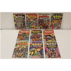 2001, A SPACE ODYSSEY #1-10 COMPLETE SET (MARVEL) (1976-77) EVERY ISSUE FROM THE BRONZE AGE KIRBY