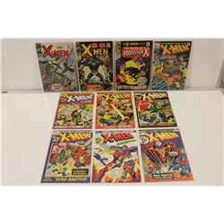 X-MEN #36-92 (1967-75) SILVER & BRONZE RUN OF 10 ISSUES. INCLUDES #36, 39, 42, 72-73, 75-77 & 91-92.