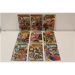 X-MEN #102-110 CONSECUTIVE (1976-78) BRONZE AGE RUN OF 9 EARLY NEW X-MEN! #102 - ORIGIN STORM, #108