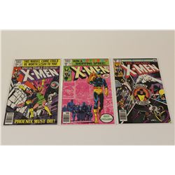 X-MEN #137, 138 & 139 HIGH GRADE (1980) #137 - GIANT DEATH OF PHOENIX, #138 - CYCLOPS LEAVES, #139