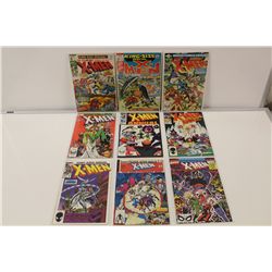 X-MEN ANNUALS #1-2, 5-9, 12 & 14 (1970-90) NEAR COMPLETE 21 YEAR LONG RUN OF X-MEN ANNUALS. 9 BOOKS