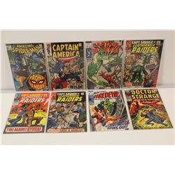 SILVER AGE MARVEL SUPER-HEROES RUNS & TITLES (1960'S) LARGE LOT OF 31 MARVEL 12 CENT COVER